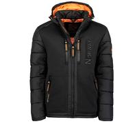 Geographical Norway Winterjacke "Beachwood" in Schwarz - Größe 3XL | Herren Plussize