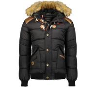 Geographical Norway Winterjacke "Belphegore" in Schwarz - Größe 3XL | Herren Plussize