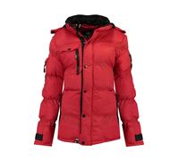 Geographical Norway Winterjacke "Bonapart" in Rot - Größe L | Damenjacken