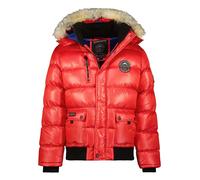 Geographical Norway Winterjacke "Bugs" in Rot - Größe M | Herren Plussize