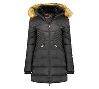 Geographical Norway Wintermantel "Abeille" in Schwarz - Größe XL | Damenjacken