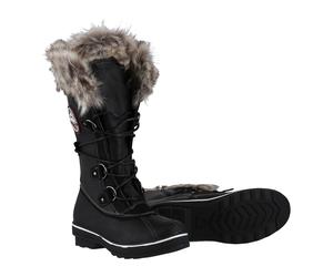 Geographical Norway Winterstiefel Cecilia High (gefüttert, wasserdicht) schwarz Damen, Größe Euro (US) 38