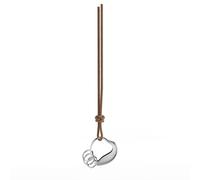 Georg Jensen Heart Keyring Stainless Steel