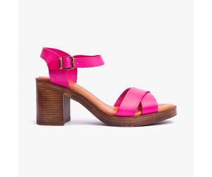 GEORGIA Damen Sandalen Pink EU 42 / UK 8