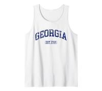 Georgia Pfirsichstaatsreise nach Georgia State Home Georgia Tank Top