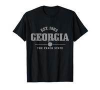 Georgia The Peach State East 1803 Atlanta Vintage Pride T-Shirt