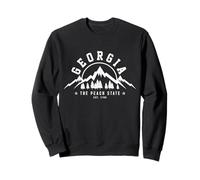 Georgia - The Peach State Est. 1788 Vintage Berge Geschenk Sweatshirt