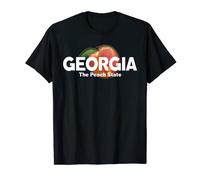 Georgia The Peach State T-Shirt Lustiges Southeastern Zitat T-Shirt