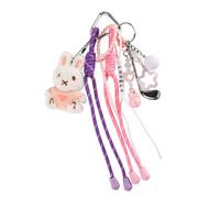 Georgie Porgy Taschenanhänger Schlüsselanhänger Handtaschen Zubehör für Damen Bag Charm Schultasche Rucksack Sporttasche Keychain Geburtstagsgeschenk für Mädchen (Hase Golf Schön)