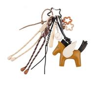 Georgie Porgy Taschenanhänger Schlüsselanhänger Handtaschen Zubehör für Damen Bag Charm Schultasche Rucksack Sporttasche Keychain Geburtstagsgeschenk für Mädchen (Pferd Baseball Verträumt)