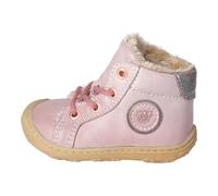 RICOSTA Mädchen Stiefel Georgie, Baby und Kleinkinder Lauflernschuhe, Weite: Mittel, lose Einlage, Freizeit, schnürschuhe, Viola/Meteor (310), 18 EU