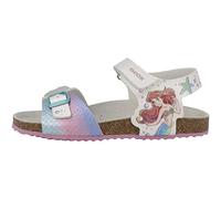 Geox Adriel Girls Sandal, White Aquamarine, 35 EU