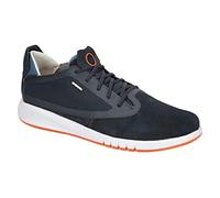 Geox Aerantis Sneaker Schuhe dunkelblau orange U027FA - Größe 44