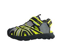 Geox Sandale J SANDAL AIRADYUM BO Kinder Gr. 31 Grau Textil/Synthetik mit Zehenschutz