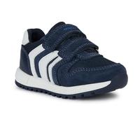 Geox B ALBEN Boy A Sneaker, Navy/White, 25 EU