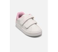 Geox Baby-Mädchen B ECLYPER Girl A Sneaker, White/Pink, 20 EU