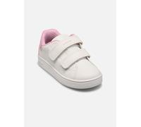 Geox Baby-Mädchen Sneaker B ECLYPER Girl A Weiß/Rosa Größe 21