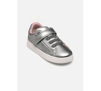 Geox Baby-Mädchen B ECLYPER Girl A Sneaker, metallic Silver, 22 EU