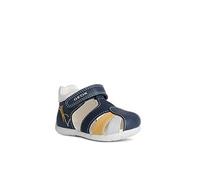 Geox B ELTHAN Boy Sandal,Navy Ochre,18 EU