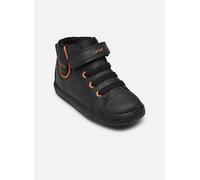 Geox Baby B GISLI Boy MID Easy Entry Black/DK ORANGE 21_EU