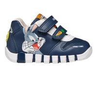 Geox B Iupidoo Lauflernschuhe mit Klettverschluss, für Kinder, Lt Navy, 22 EU
