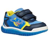 Geox B LIGHTYLOO Boy A Sneaker, Navy/Azure, 26 EU