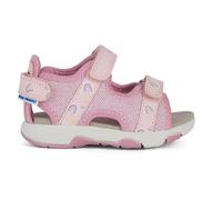 Geox B Multy Girl Sandal, LT PINK/DK PINK