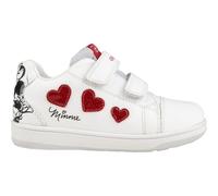 Geox B NEW FLICK GIRL Kinder Sneaker, weiß, größe 21