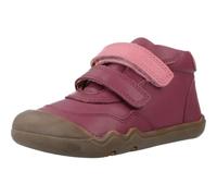 Geox Klettboot B STEPPIEUP GIRL Kinder Barfußschuh Glattleder Lila Gr. 24