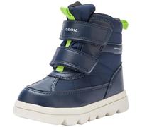 Geox B WILLABOOM Boy B AB Ankle Boot, Navy/Lime, 25 EU