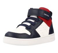 Geox Sneaker B ECLYPER Jungen – Easy Entry – Weiß/marineblau – Größe 26