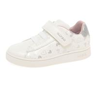 Geox Kinderschuhe B Eclyper Girl Sneaker Weiß/Silber Größe 26