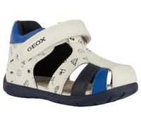 Geox BABY B ELTHAN BOY FIRST STEPS WHITE/ROYAL 18_EU