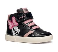 Geox Jungen Mädchen B GISLI Girl Sneaker, Black/Old Rose, 25 EU