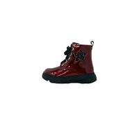 Geox BABY B KIDDARTAH GIRL BIKER/AMPHIBIANS BOOTS DK BURGUNDY 21_EU