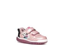 Geox Baby B LIGHTYLOO Girl Low Easy Entry Old Rose/Black 22_EU