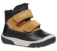 Winterboots GEOX "B OMAR BOY WPF C" Gr. 20, schwarz, curryfarben Kinder Schuhe (15653043-20) schwarz, curryfarben