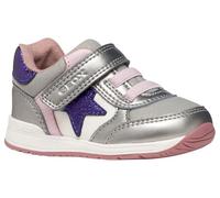 Geox Baby B RISHON Girl First Steps DK Silver/Purple 22_EU
