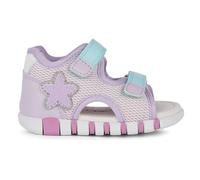 Geox Sandalen Baby B IUPIDOO GIR First Steps Lederimitat/Mesh Pink/Violett Größe 26