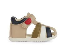 Geox B S.MACCHIA B. A - NAP SYNT.LE für Kinder, beige, Gr. 20 EU