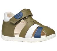 Geox Baby-Jungen B MACCHIA Boy Sandal, Pistachio/White, 24 EU