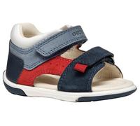Geox Baby-Jungen B ZAPITO Boy Sandal, Navy/Red, 24 EU