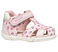 Geox Baby-Mädchen B ZAPITO Girl Sandal, Lt Pink/White, 19 EU