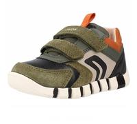 Geox Baby-Jungen B IUPIDOO Boy D Sneaker, DK Green/Black, 20 EU