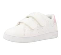 Geox Baby-Mädchen B ECLYPER Girl A Sneaker, White/LT PINK, 24 EU