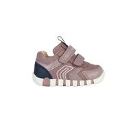 Geox Jungen Mädchen B IUPIDOO Girl C Sneaker, Rose Smoke/Navy, 23 EU