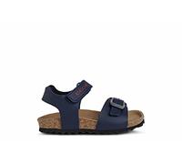 Geox Baby - Jungen B Chalki Boy Sandalen, Navy Dk Red, 24 EU