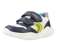 Geox Baby-Jungen B CIUFCIUF Boy A Sneaker, White/Navy, 22 EU