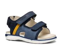 Geox Baby-Jungen B Delhi Boy A Sandal, Dk Navy/Dk Yellow, 24 EU