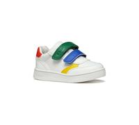 Geox Baby-Jungen B ECLYPER Boy A Sneaker, White/Green, 21 EU
